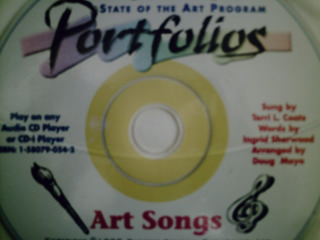 (image for) Portfolios K Art Songs (CD)