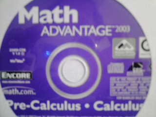 Math Advantage 2003 Pre-Calculus Calculus CD-ROM (CD) (image for) Math Advantage 2003 Pre-Calculus Calculus CD-ROM (CD)