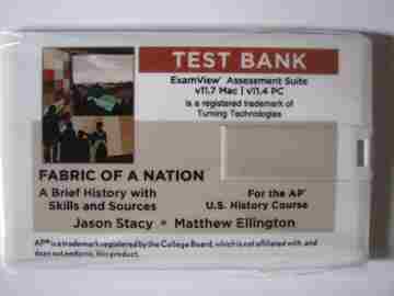 (image for) Fabric of a Nation for the AP US History Course Test Bank (FD)
