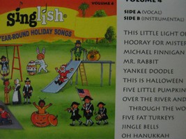 (image for) Singlish Volume 4 Year-Round Holiday Songs Audio (Cassette)