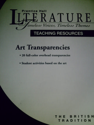 (image for) Literature British Tradition Art Transparencies (P)