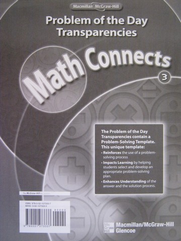 (image for) Math Connects 3 Problem of the Day Transparencies (PK)