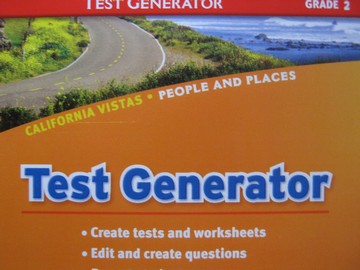 (image for) California Vistas 2 Test Generator (CA)(CD)