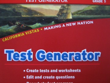 (image for) California Vistas 5 Test Generator (CA)(CD)