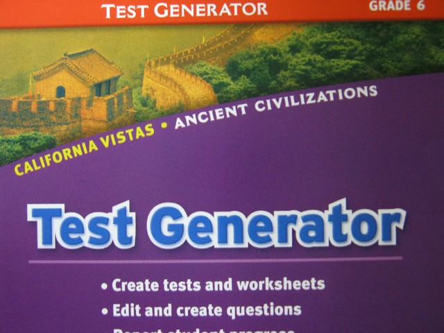 (image for) California Vistas 6 Test Generator (CA)(CD)