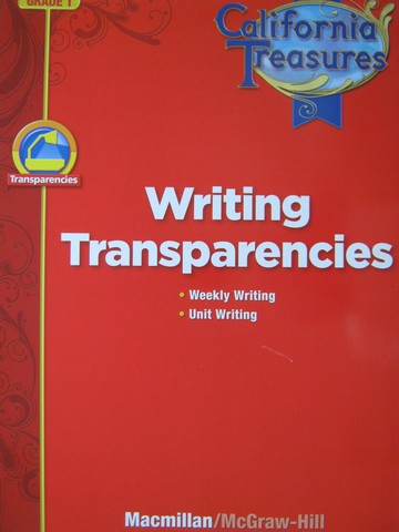 (image for) California Treasures 1 Writing Transparencies (CA)(P)