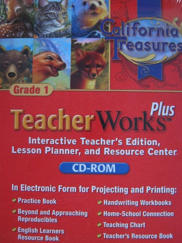 (image for) California Treasures 1 TeacherWorks Plus (CA)(TE)(CD)