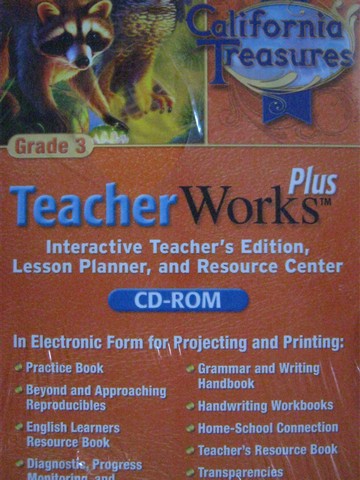 (image for) California Treasures 3 TeacherWorks Plus (CA)(TE)(CD)