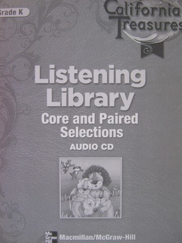 (image for) California Treasures K Listening Library Core & Paired CD (CD)