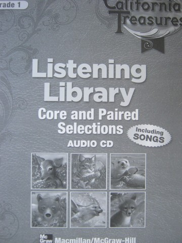 (image for) California Treasures 1 Listening Library Core & Paired CD (CD)