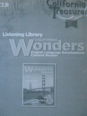 (image for) Wonders Califonia Content Reader 3 ELD Listening Library (CD)