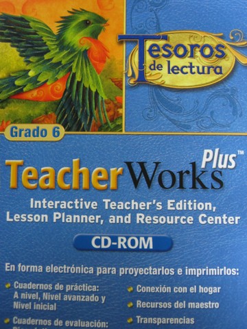 (image for) Tesoros de lectura 6 TeacherWorks Plus (TE)(CD)