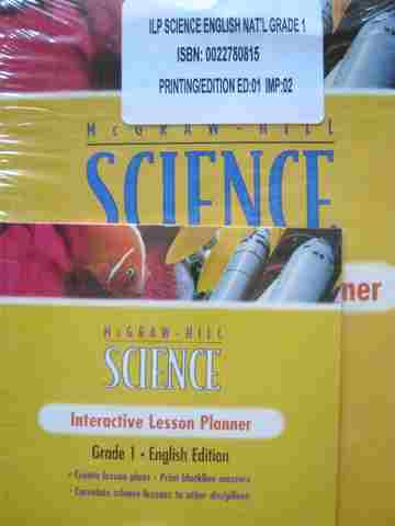 (image for) McGraw-Hill Science 1 Interactive Lesson Planner English (Pk)