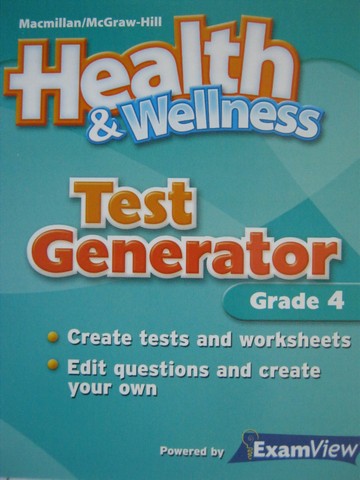 (image for) Health & Wellness 4 Test Generator (CD)