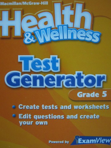 (image for) Health & Wellness 5 Test Generator (CD)