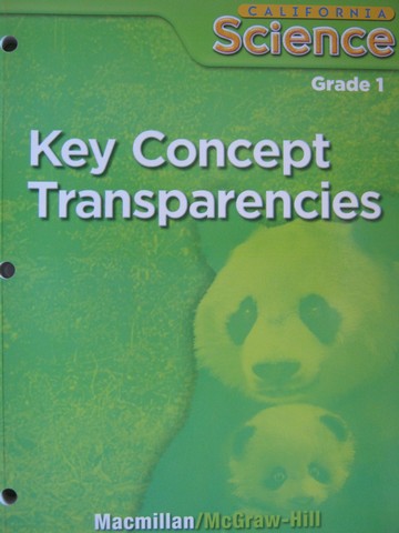 (image for) California Science 1 Key Concept Transparencies (CA)(P)
