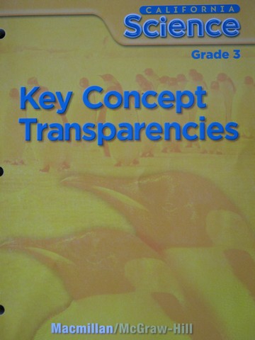 (image for) California Science 3 Key Concept Transparencies (CA)(P)