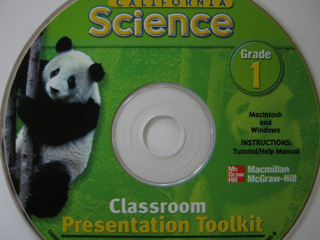 (image for) California Science 1 Classroom Presentation Toolkit (CA)(CD)