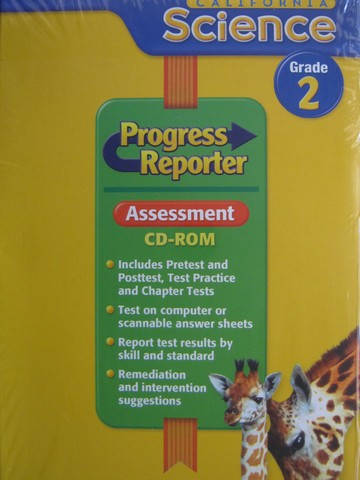 (image for) California Science 2 Progress Reporter Assessment CD (CA)(CD)