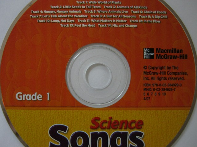 (image for) California Science 1 Science Songs (CA)(CD)
