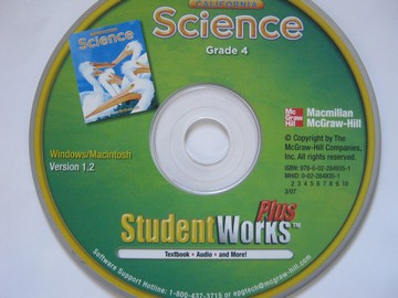 (image for) California Science 4 StudentWorks Plus Version 1.2 (CA)(CD)