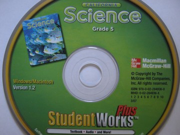 (image for) California Science 5 StudentWorks Plus (CA)(CD)
