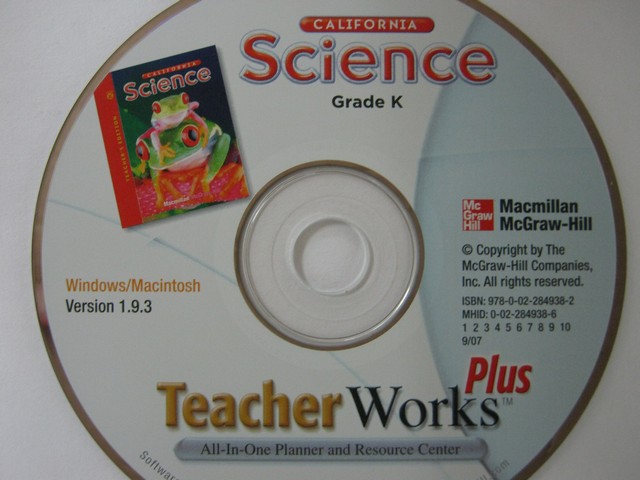 (image for) California Science K TeacherWorks Plus (CA)(TE)(CD)