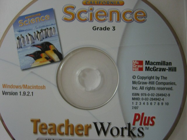(image for) California Science 3 TeacherWorks Plus (CA)(TE)(CD)