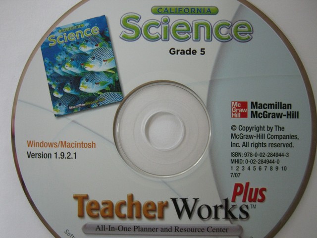 (image for) California Science 5 TeacherWorks Plus (CA)(TE)(CD)
