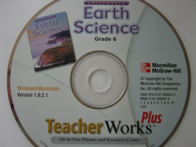 (image for) California Earth Science TeacherWorks Plus (CA)(TE)(CD)