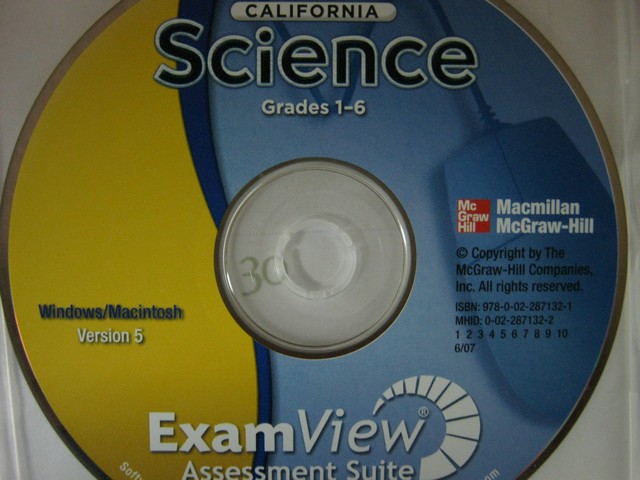(image for) California Science 1-6 ExamView Assessment Suite (CA)(CD)