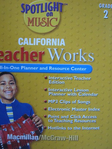 (image for) California Spotlight on Music 2 TeacherWorks (CA)(TE)(CD)