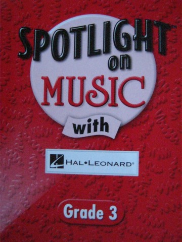 (image for) Spotlight on Music 3 Audio Compact Discs (CD)