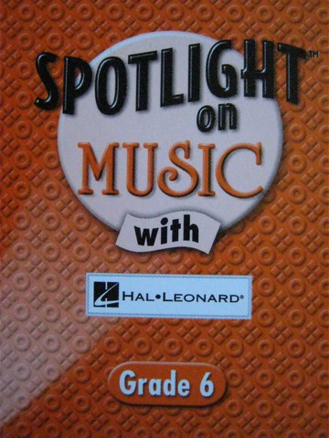(image for) Spotlight on Music 6 Audio Compact Discs (CD)