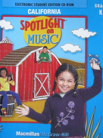 (image for) California Spotlight on Music K Electronic Student Edition (CD)