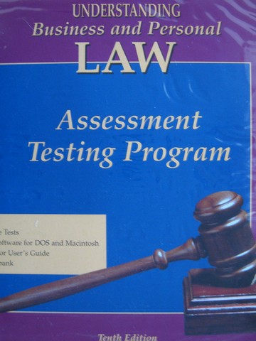 (image for) Understanding Business & Personal Law 10e Assessment (Binder)