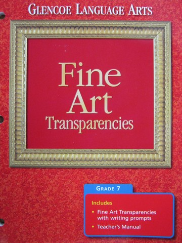 (image for) Glencoe Language Arts Grade 7 Fine Art Transparencies (P)