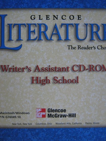 (image for) Reader's Choice Writer's Assistant CD-ROM High School (CD)