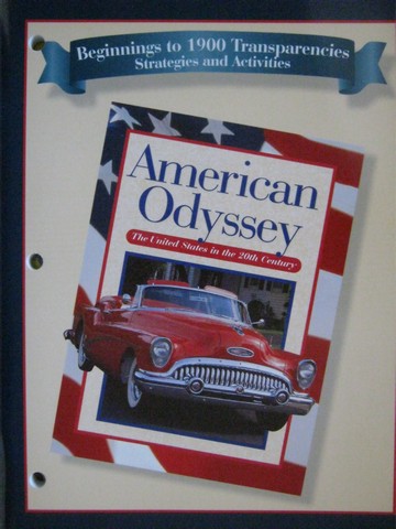 (image for) American Odyssey Beginnings to 1900 Transparencies Strategies (P