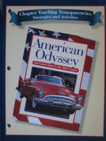 (image for) American Odyssey Chapter Teaching Transparencies Strategies (P)
