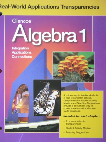 Algebra 1 Integration Applications Connections Real-World (P)