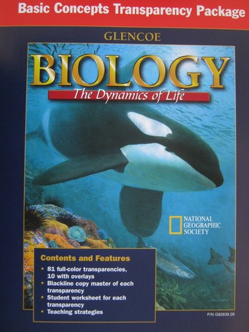 (image for) Biology The Dynamics of Life Basic Concepts Transparency (Binder