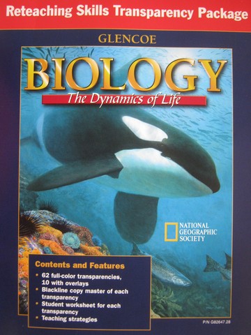 (image for) Biology The Dynamics of Life Reteaching Skills Transpar (Binder)