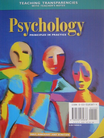 (image for) Psychology Principles in Practice Teaching Transparencies (Pk) - Click Image to Close
