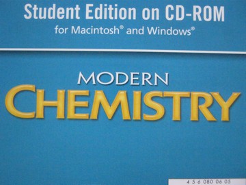 (image for) Modern Chemistry Student Edition On CD-ROM (CD)