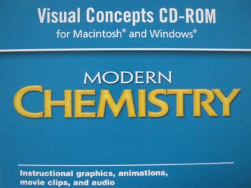 (image for) Modern Chemistry Visual Concepts CD-ROM (CD)