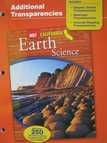 (image for) California Earth Science Additional Transparencies (CA)(P)