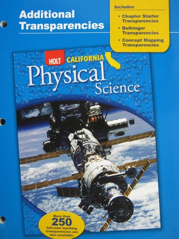 (image for) California Physical Science Additional Transparencies (CA)(P)