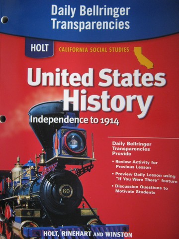 (image for) United States History Daily Bellringer Transparencies (P)