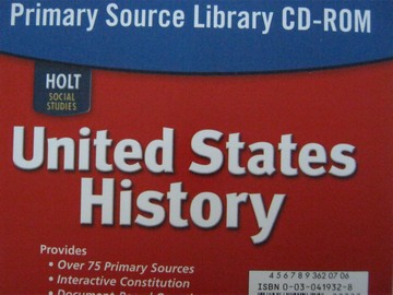 (image for) United States History Primary Source Library (CD)